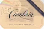 Cambria - Pinot Noir Santa Maria Valley Bench Break Vineyard 0