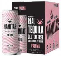 Mamitas - Paloma Tequila & Soda 12oz Cans (4 pack cans) (4 pack cans)