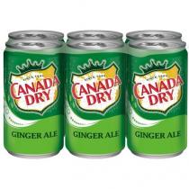 Canada Dry - Ginger Ale Cans 6pk (6 pack cans)