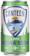 Canteen Lime 12oz Cans (12oz can)
