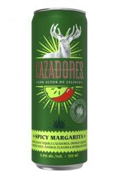 Cazadores Spicy Margarita 355ml Can (4 pack cans)