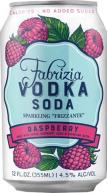 Fabrizia Raspberry Vodka Soda 12oz Can 0