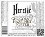 Heretic Chocolate Hazelnut Porter 16oz Cans 0