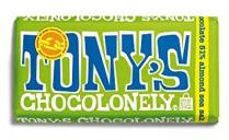 Tony's Chocolonely - Dark Chocolate Almond 6oz